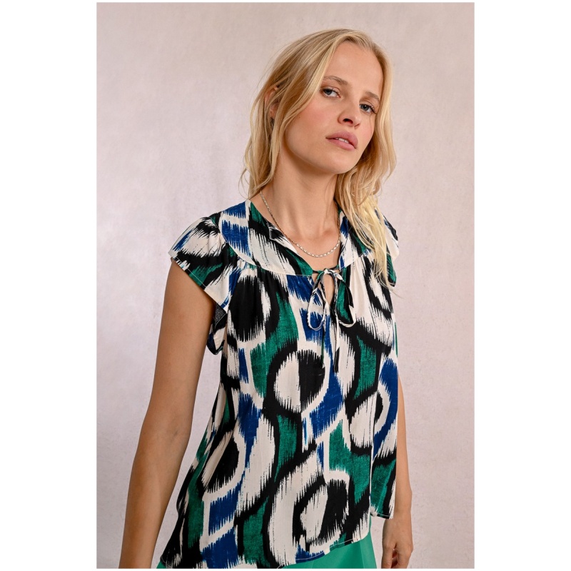MOLLY BRACKEN Printed top